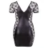 Cottelli Plus Size - Bow Lace Combination Dress (Black) - 4XL