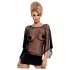 Obsessive Punker - Sheer Black Mini Dress & Thong Set