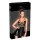 Noir - Black Patent Dress with Mesh Insets