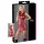 Cottelli Party - sleeveless shiny mini dress with zip (red) - XL