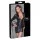 Cottelli Bondage - Shiny Effect Dress with Ties (Black)