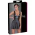 Cottelli - Layered Dress with Belt (Black)