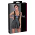 Cottelli - Layered Dress with Belt (Black) - XL