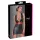 Cottelli Party - Striped Bodycon Dress (Black-Red)