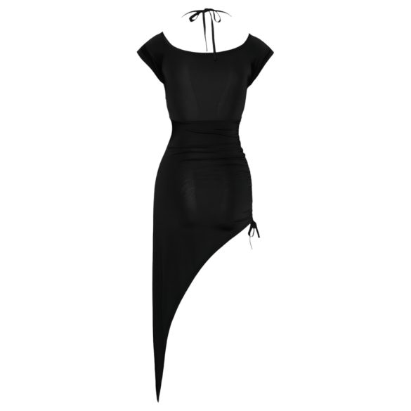 Cottelli Party - Asymmetric Ring Dress (Black) - M