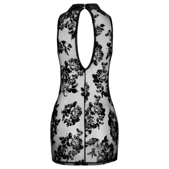 Noir - Rosy Sleeveless Mini Dress (Black)