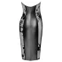Noir - Sleek Halter Neck Dress (Black) - L