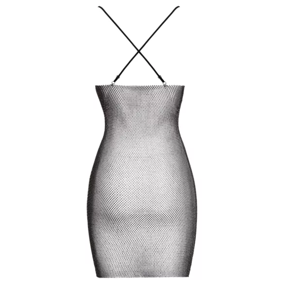 Cottelli Party - sexy chain‑effect mini dress (black) - S/M