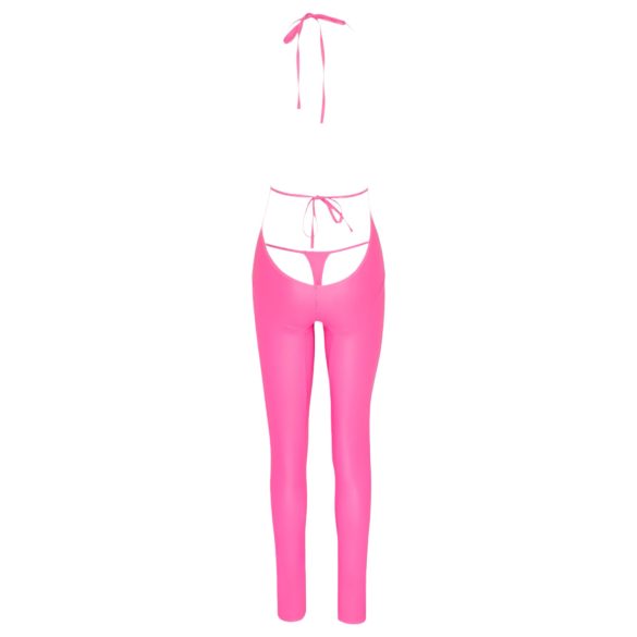 Cottelli Party - Jumpsuit with Deep Back Cutout (Pink)
