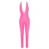 Cottelli Party - Jumpsuit with Deep Back Cutout (Pink) - L