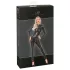 Noir - Black Snake Print Long Jumpsuit - M