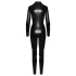 Noir - Black Snake Print Long Jumpsuit - M