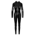 Noir - Black Snake Print Long Jumpsuit - XL
