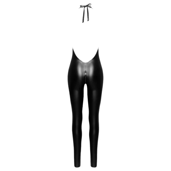 Noir - Halter Neck Jumpsuit (Black)