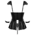 Cottelli Bondage - Lace Mini Dress with Handcuffs (Black) - L