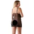 Cottelli Plus Size - Sheer Lace Nightgown (Black)