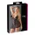 Cottelli Plus Size - Sheer Lace Nightgown (Black) - 4XL
