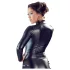 Cottelli - Shiny Long-Sleeve Women's Top (Black) - M
