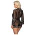Kissable - Short Robe (Black)  - L/XL