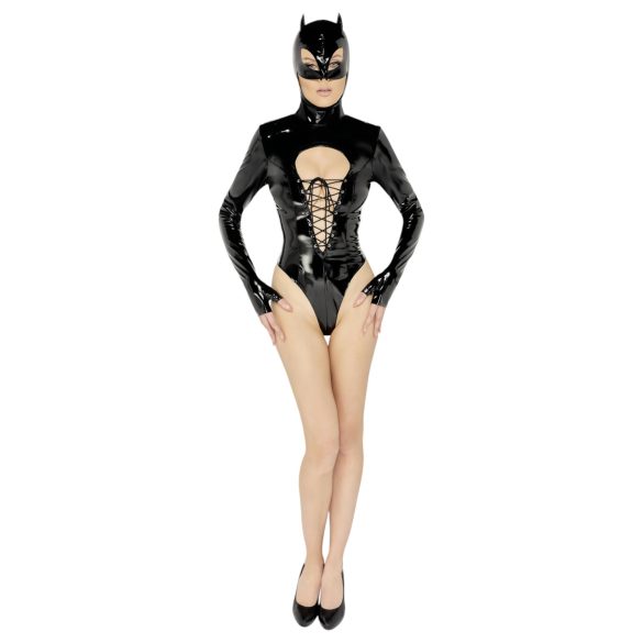 Black Velvet - Long-Sleeve Batwoman Body (Black) - M