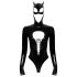 Black Velvet - Long-Sleeve Batwoman Body (Black) - M