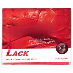 Fetish - Lacquer Sheet - 200 x 220 cm (red)