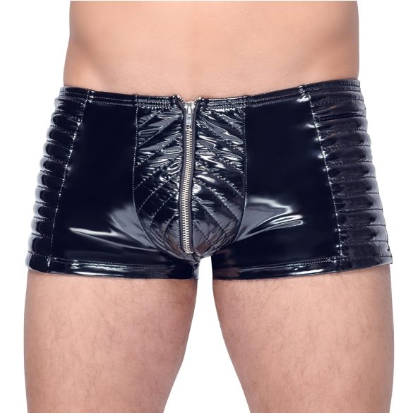 Black Level - Men's Zippered Shorts (Black)