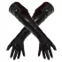 LATEX - Long Unisex Gloves (Black)
