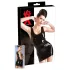 Late X sleeveless mini dress (black)
