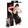 Late X sleeveless mini dress (black) - M
