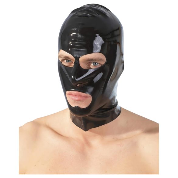 Latex Suction Mask (Black)
