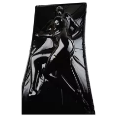 Late X - latex vacuum bed (black)