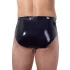 Late X men's briefs with internal tapered anal dildo (black)