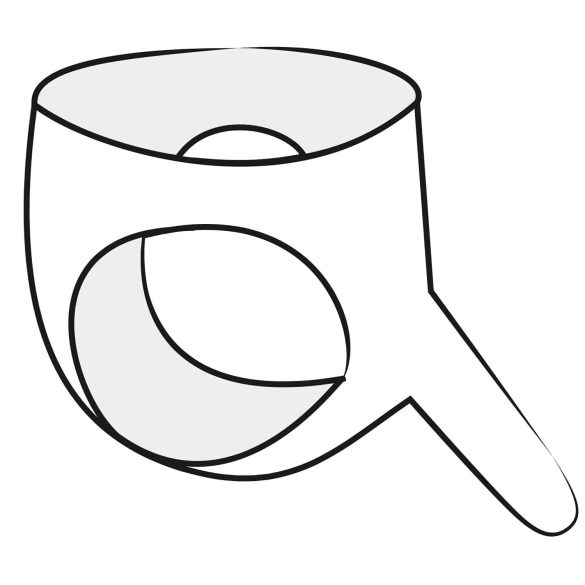 LATEX - Black Strap-On with Dildo (S-L)