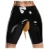 LATEX - latex incontinence pants with drain opening (black)