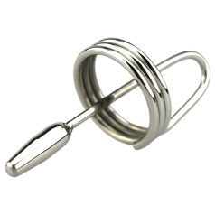 DeepRing - Silver Metal Dilator Ring - 9cm
