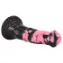 Bad Horse - silicone horse penis dildo - 18 cm (black‑pink)