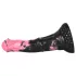 Bad Horse - silicone horse penis dildo - 18 cm (black‑pink)