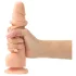 Strap-on-me M - Dual Layer Suction Cup Dildo (Natural)