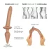 Strap-on-me Switch Realistic S - 2-in-1 silicone dildo (natural)