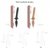 Strap-on-me Switch Realistic L - 2‑in‑1 silicone dildo (flesh-coloured)