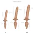 Strap-on-me Switch Realistic L - 2‑in‑1 silicone dildo (flesh-coloured)