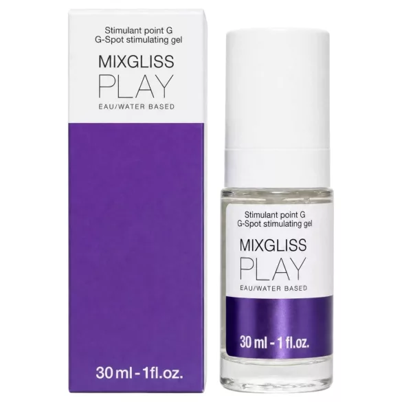 Mixgliss Play - G-spot stimulating lubricant gel for women, fragrance-free (30 ml)