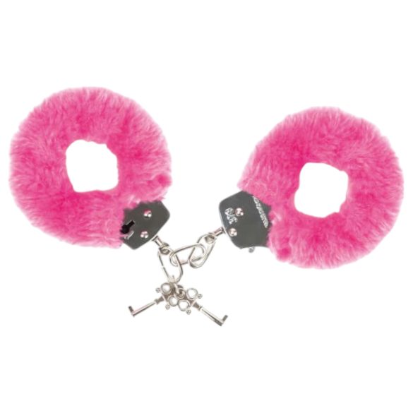 Love to Love Attach Me - plush handcuffs (pink)