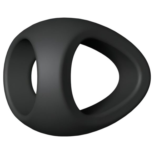 Love to Love Flux - Black Silicone Penis Ring