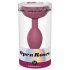 Love to Love Open Roses M - Silicone Anal Plug (Red)
