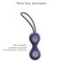 Love to Love Joia - Purple Kegel Ball Duo