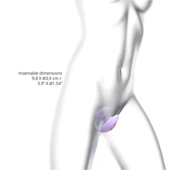 Love to Love Wonderlover - G-Spot Vibrator & Clitoral Stimulator (Purple)