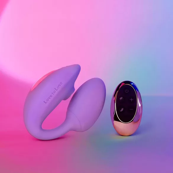 Love to Love Wonderlover - G-Spot Vibrator & Clitoral Stimulator (Purple)