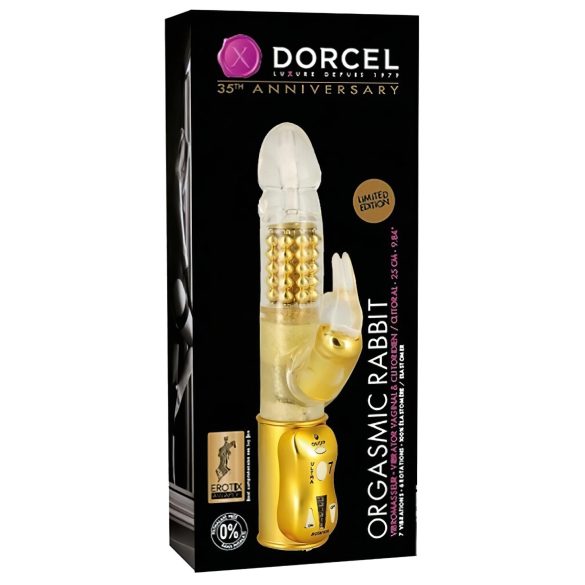 Dorcel Orgasmic Rabbit - Gold Clitoral Vibrator